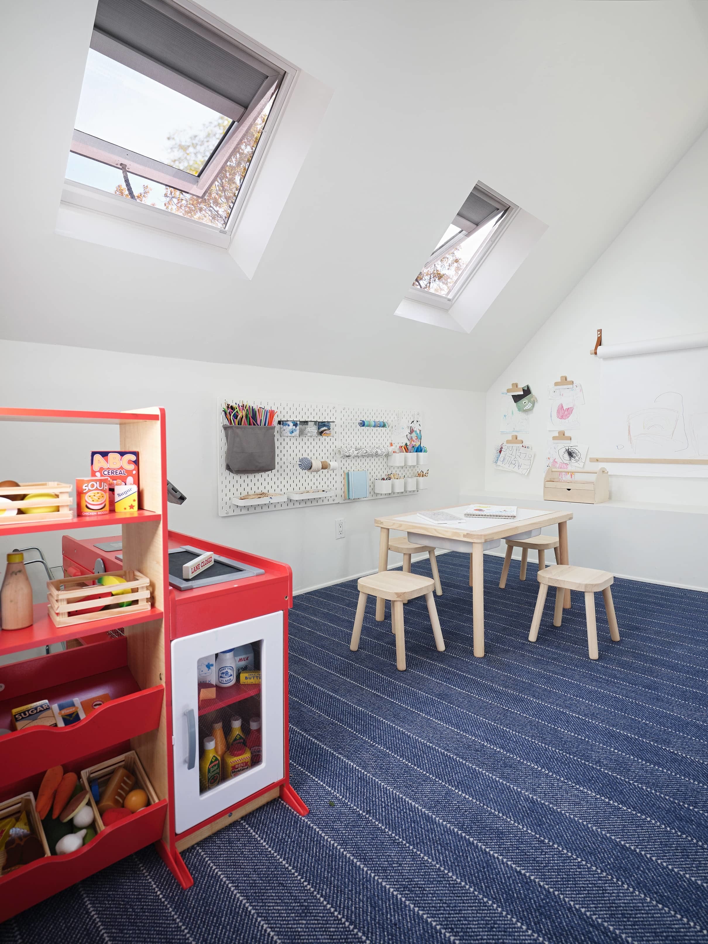 Henderson attic play room
