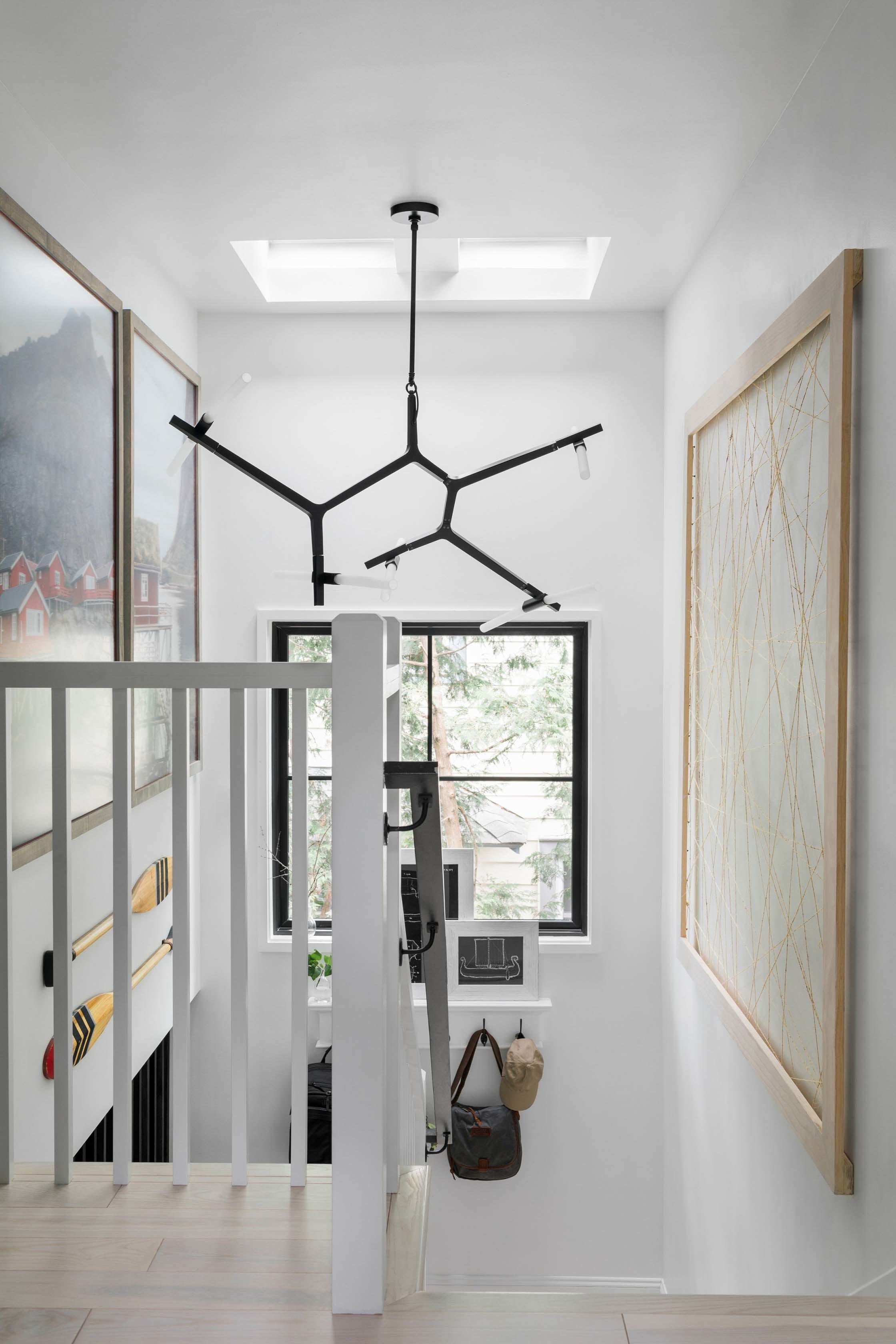 Stairwell oversize art