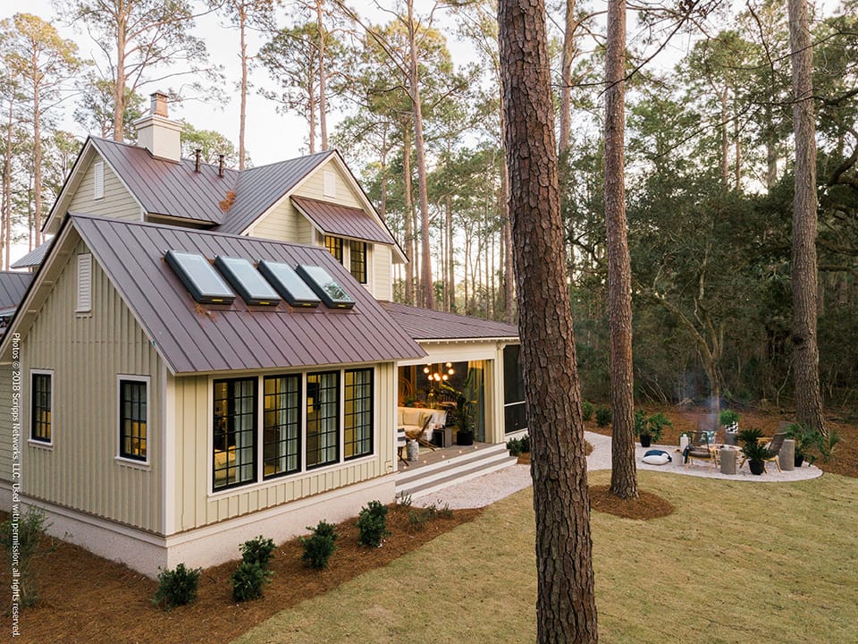 Skylights exterior view